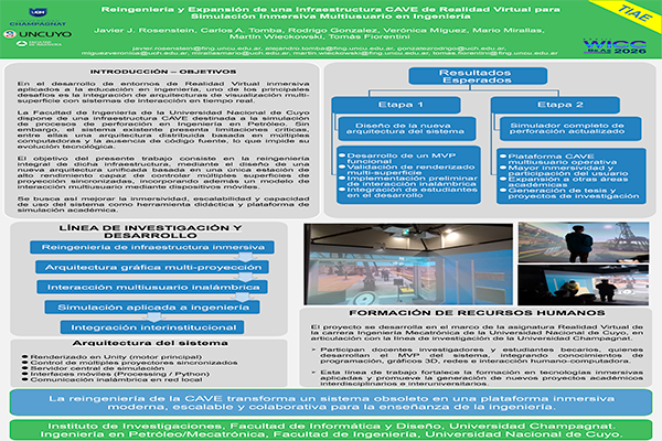 Reingeniería y Expansión de una Infraestructura CAVE de Realidad Virtual